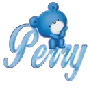 Perry blue teddy.
