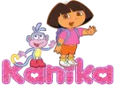 Kanika with Dora & Boots