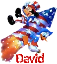 4TH OF JULY WITH THE NAME DAVID