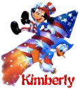 4TH OF JULY WITH THE NAME KIMBERLY