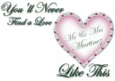 YOU'LL NEVER FIND A LOVE LIKE THIS-MR & MRS MARTINEZ