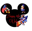 MICKEY & MINNIE HAPPY 4TH OF JULY