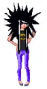 Scene Doll With Big Hair