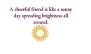 Friendship
