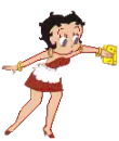 Betty Boop dancing