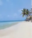 blue sky beach