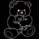 Bear colorful changes