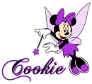 minnie mouse cookie