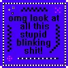 Blinking shit