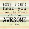 I'm Awesome