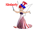 TINKERBELL WITH THE NAME KIMBERLY