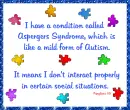 Aspergers Syndrome 