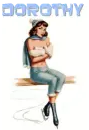 Vintage winter pinup name