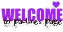 Welcome to Pauline's page