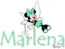 Minnie Mouse as Tinkerbell - Marlena