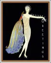 Art Deco Diva Greetings