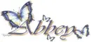 Blue Butterflies - Abbey