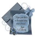Have a beautiful day, hugs Christy