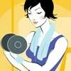 girl working out
