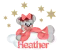 CREDDY BABY WITH THE NAME HEATHER