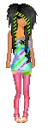 Scene Doll With Coontails