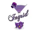 Purple Cocktail: Ingrid