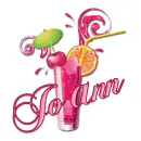 Pink cocktail: Jo Ann