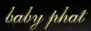 Baby Phat Gold Text