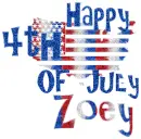 4 OF JULY/ZOEY