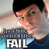 you are fail