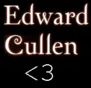 EDWARD CULLEN <3