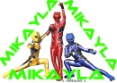 Mikayla- Power Rangers Jungle Fury /Casey, Theo and Lily Picture With My Name