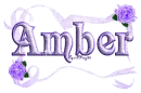 purple roses amber