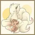 Mommy Ninetails&Baby Vulpix