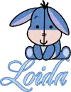 Loida Sitting Baby Eeyore