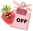 Strawberry off!
