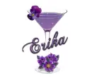 Purple Cocktail: Erika