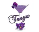 Purple Cocktail: Tonya