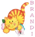 Brandi with Cat & Butterfly