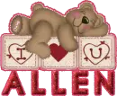 I love you Allen..