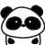 kawaii panda