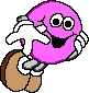 Purple M&M