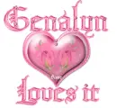 Genalyn loves it