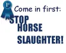 horse slaughter stop!