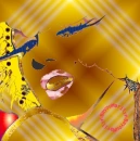 MARILYN MONROE WITH COLOR FILLS I CREATED