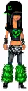 Neon Green Doll