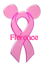 MINNIE RIBBON WITH THE NAME FLORENCE