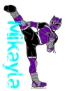 Mikayla- Power Rangers Jungle Fury /RJ Name Tag Picture