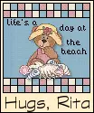 Beach Teddy - Hugs, Rita