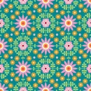 shiny floral